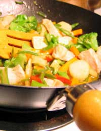 Chilli Chicken Stir-fry Wok Easy Sauce