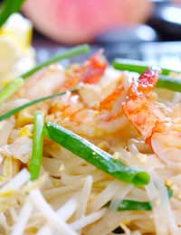 Thai Prawn Rice Noodle Salad