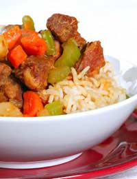 Pork Rice Recipe Soy Sauce Ginger Garlic