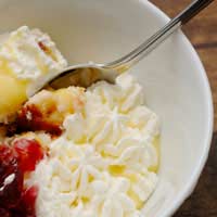 Trifle Recipe Fruit Custard Cream